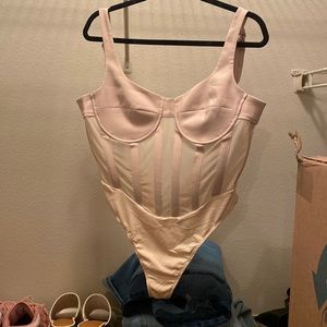 Body suit! Super cute nude body suit! Brand new from Fashion nova